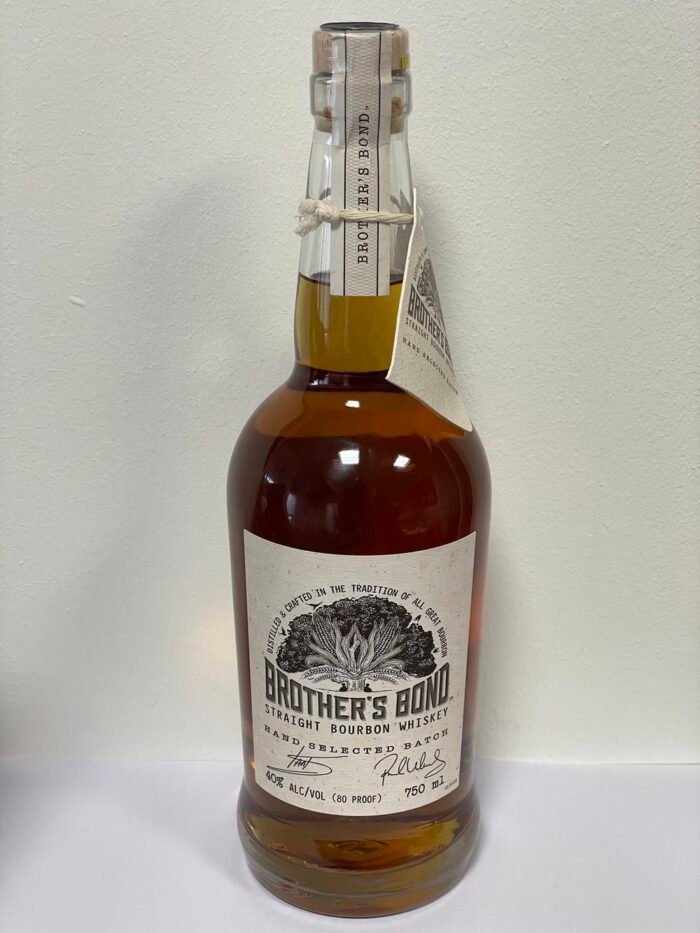 Buy Brother'S Bond Bourbon Whiskey, Elegant And Exceptionally Smooth, The Palate Is Complex And Balanced With A Touch Of Sweetness And Spice.