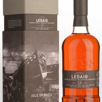 Ledaig 18 Year Old Single Malt Scotch Whisky is an exceptional and rare scotch whisky that is renowned for its rich flavor profile and superior quality.