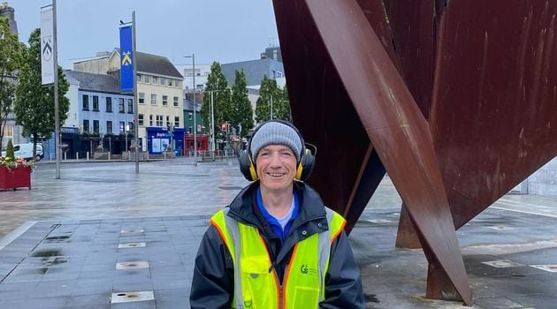 Litter-Picker Pat Mcphilbin Says The Gulls In Galway Are Living  A Comfortable Life Picking At Bin Bags